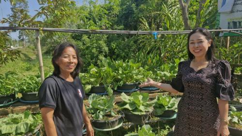 clip *สานพลัง สร้างความเข้มแข็งให้ชุมชน* "พช.บางแก้ว หนุนเสริมการสร้างคลังอาหารระดับครัวเรือน รับมือความผันผวนวิกฤติเศรษฐกิจโลก"      ลงพื้นที่เยี่ยมติดตามครัวเรือนสร้างความมั่นคงทางอาหาร "บ้านนี้มีรัก ปลูกผักกินเอง" ครัวเรือนของนางกฤษณา ปาธะรัตน์ หมู่ที่ 1 ตำบลท่ามะเดื่อ อำเภอบางแก้ว จังหวัดพัทลุง